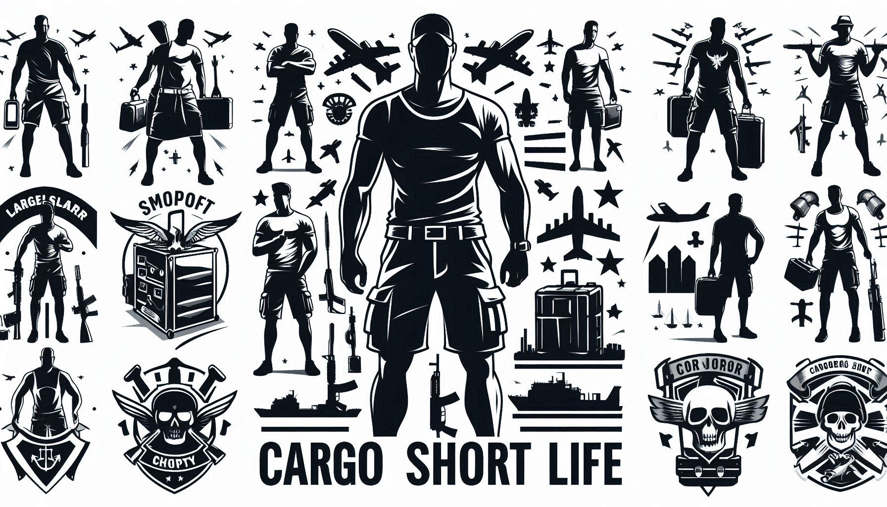 You know, cargo shorts.